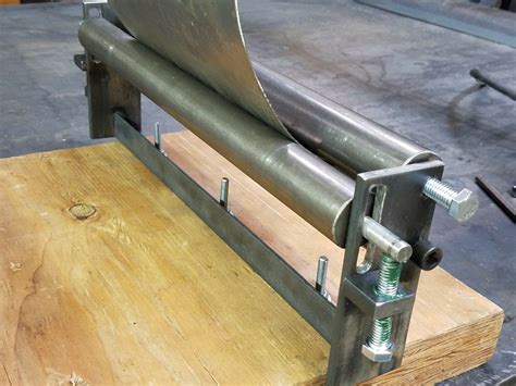 sheet metal hand roller|10 gauge sheet metal roller.